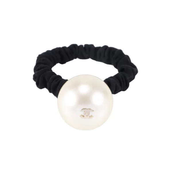 【二手】 CHANEL 珍珠髮圈 YY1016
