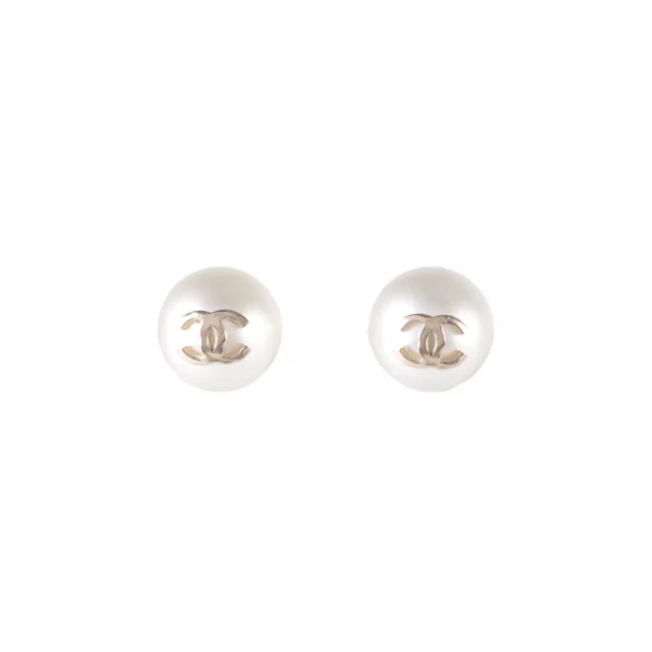 【二手】CHANEL 珍珠耳環 YY1077