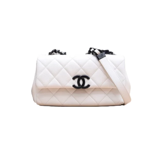 【二手】CHANEL 熊貓限定口蓋手袋 YY1112
