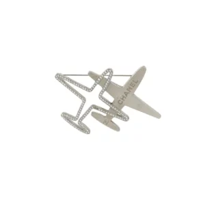 【二手】CHANEL 飛機胸針 YY1159