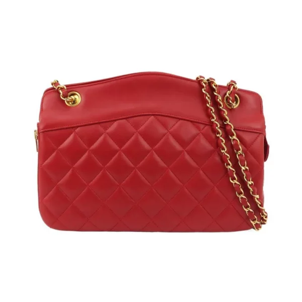 【中古】CHANEL 菱格單肩包 YY1291
