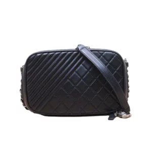 【二手】CHANEL 菱格拼斜紋相機手袋 YY1416