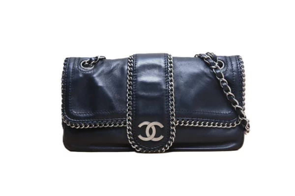 【二手】CHANEL 滾邊鏈條翻蓋包 YY1479