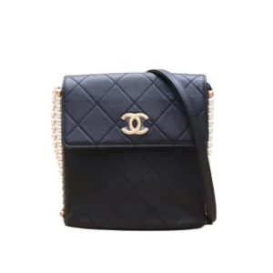 【二手】CHANEL 珍珠鏈條小流浪包 YY1492