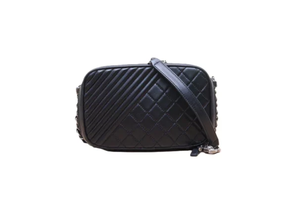 【二手】CHANEL 菱格拼斜紋相機手袋 YY1637
