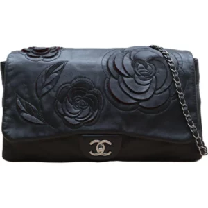 【二手】CHANEL 油臘皮雙面機場包 YY1641