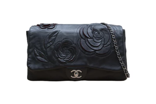 【二手】CHANEL 油臘皮雙面機場包 YY1641