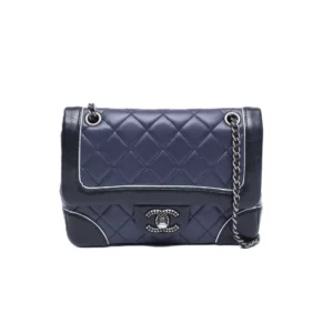 【二手】CHANEL 拼色垂蓋手袋 YY1864