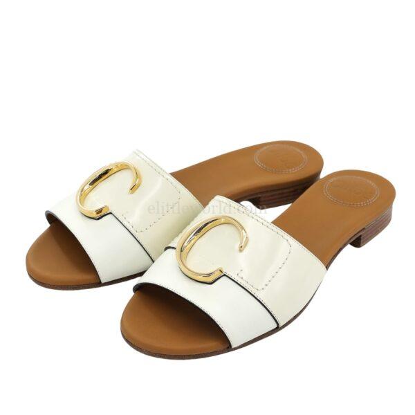 【全新】CHLOE 平底涼鞋 36.5 E11619