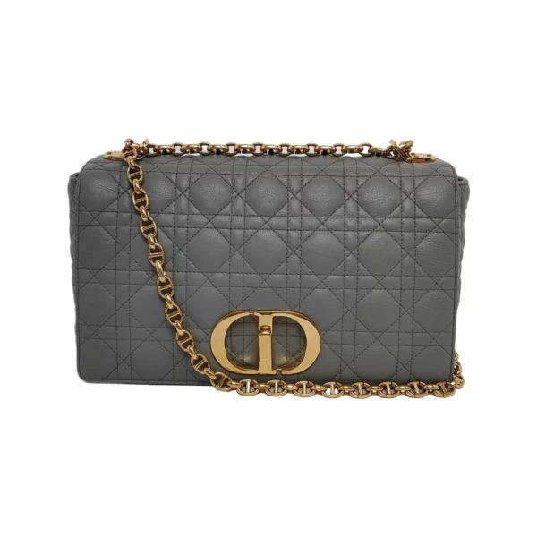【二手】CHRISTIAN DIOR CARO 灰色手袋 PD2005