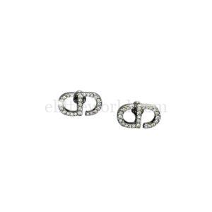 【二手】CHRISTIAN DIOR CD 水鑽耳環 PD2098