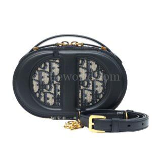 【未使用品】CHRISTIAN DIOR CD SIGNATURE 橢圓形相機袋 E20258
