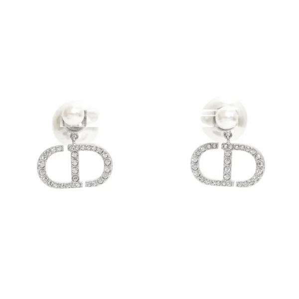 【二手】CHRISTIAN DIOR CD TRIBALES 珍珠耳環 E18612