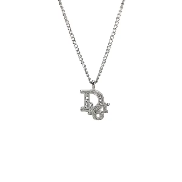 【中古】CHRISTIAN DIOR DIOR 字母項鏈 PD1741