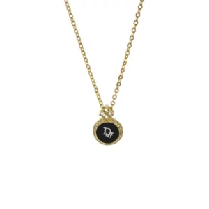 【中古】CHRISTIAN DIOR DIOR 字母項鏈 YY1156