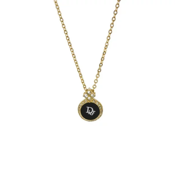 【中古】CHRISTIAN DIOR DIOR 字母項鏈 YY1156