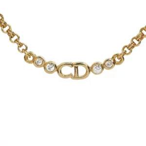 【二手】CHRISTIAN DIOR 水晶項鏈 E20443