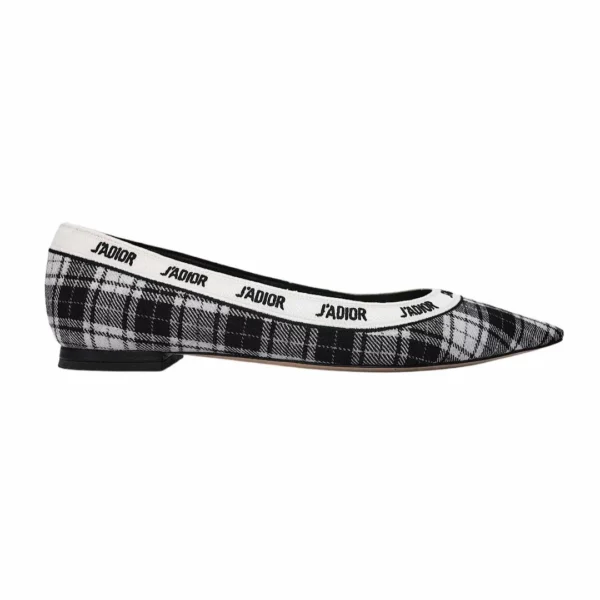 【二手】CHRISTIAN DIOR J'ADIOR 繡花芭蕾平底鞋 39.5 E16057