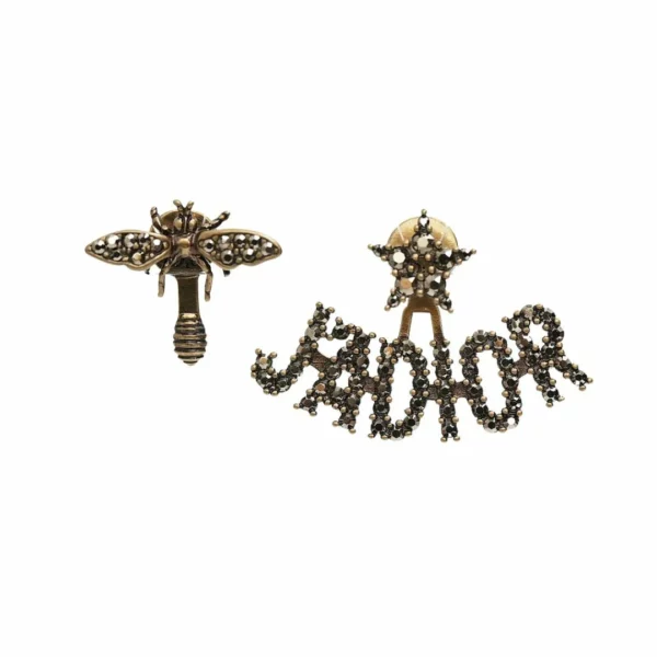 【全新】CHRISTIAN DIOR J'ADIOR 蜜蜂耳環 E22115