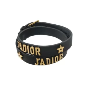【二手】CHRISTIAN DIOR J'ADIOR 星星LOGO雙圈手帶 PD1095