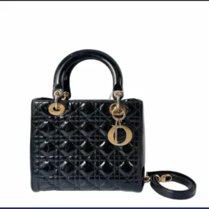 【二手】CHRISTIAN DIOR LADY DIOR 中號手袋 RR1285