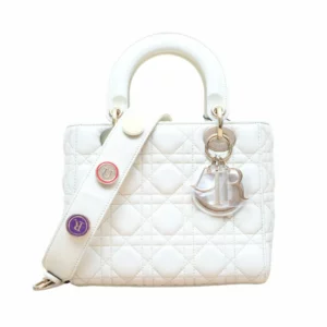 【二手】CHRISTIAN DIOR LADY DIOR 小號手袋 VV2555