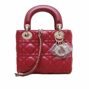 【二手】CHRISTIAN DIOR LADY DIOR 小號手提袋 YY1093