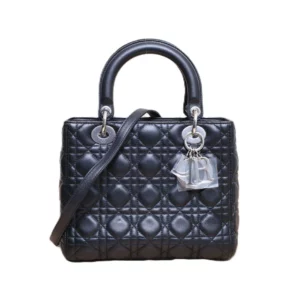 【二手】CHRISTIAN DIOR LADY DIOR 中號手袋 YY1867