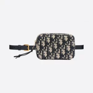 【二手】CHRISTIAN DIOR OBLIQUE 印花帆布腰包 EV0019