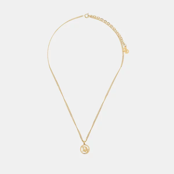 【二手】CHRISTIAN DIOR OBLIQUE 吊墜項鏈 RR1045