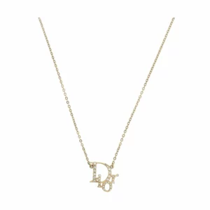 【二手】CHRISTIAN DIOR OBLIQUE 水晶項鍊 VV1955
