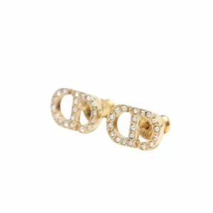 【二手】CHRISTIAN DIOR PETIT CD 耳環 E17370