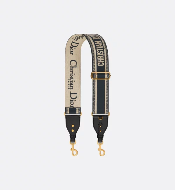 【二手】CHRISTIAN DIOR 帆布肩帶 RR1049