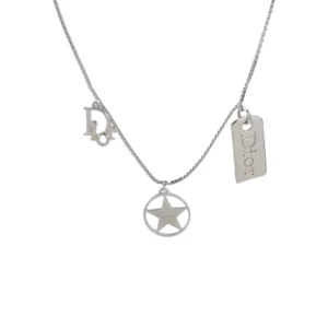 【二手】CHRISTIAN DIOR 星星吊墜項鏈 RR1586