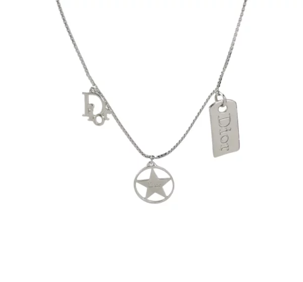 【二手】CHRISTIAN DIOR 星星吊墜項鏈 RR1586