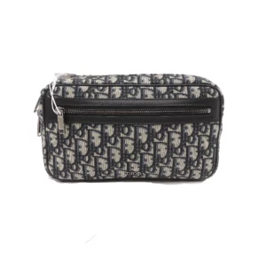 【二手】CHRISTIAN DIOR 老花斜挎袋/腰包 YY1044