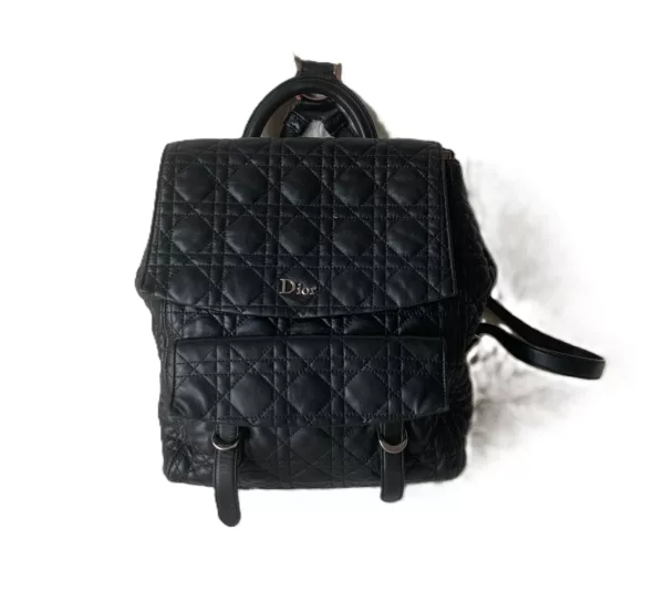 【二手】CHRISTIAN DIOR 牛皮藤格紋背包 YY1189