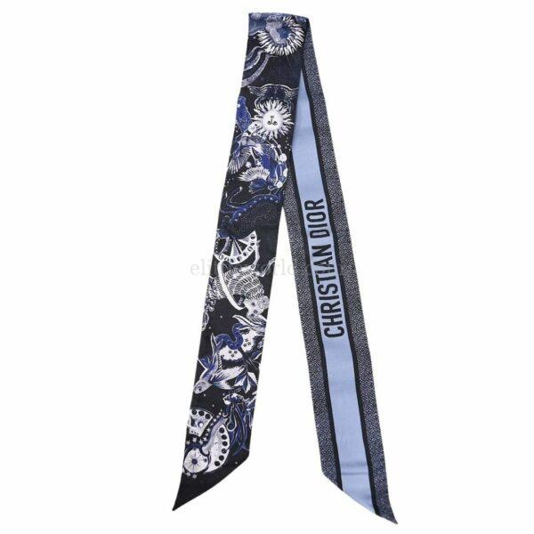 【全新】CHRISTIAN DIOR ZODIAC FANTASTICO MITZAH 絲巾 E17511
