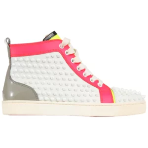 【二手】CHRISTIAN LOUBOUTIN 鉚釘高幫運動鞋 37.5