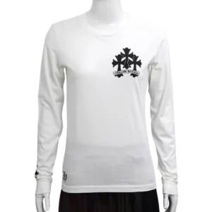 【未使用品】CHROME HEARTS 長袖T卹 S E18224