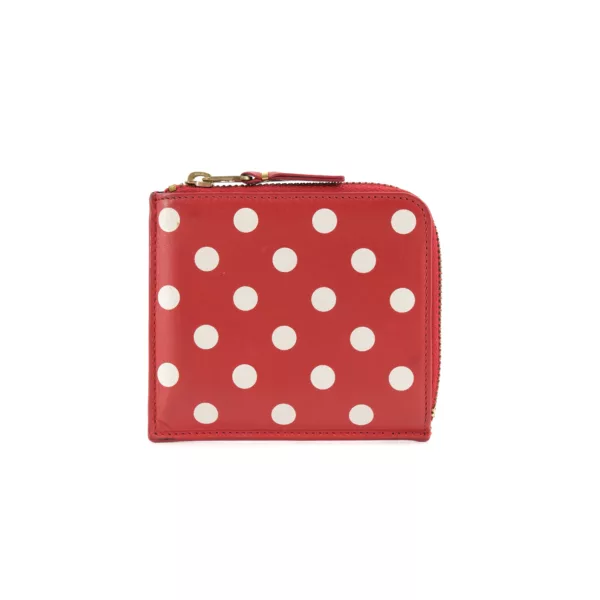 【二手】COMME DES GARCONS 波點拉鍊錢包 E3180