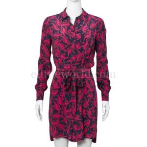 【二手】DIANE VON FURSTENBERG 系帶裹身連衣裙 0 E17350