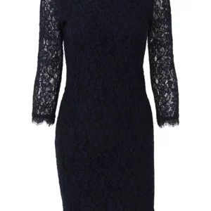 【二手】DIANE VON FURSTENBERG 蕾絲合身連衣裙 6