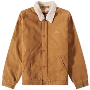 【意大利】DICKIES CONSTRUCT 皮毛一體邊飾夾克 M