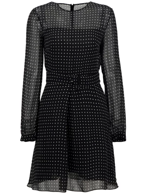 【二手】DIOR 波點印花真絲連衣裙 36