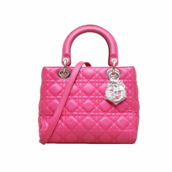 【二手】DIOR LADY DIOR 中號手袋 JV2114