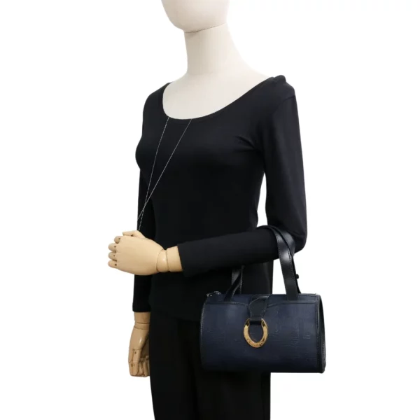 【中古】DIOR OBLIQUE PVC 手提包 S3702