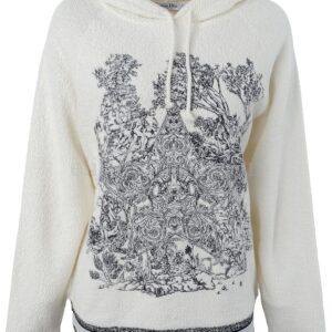 【二手】DIOR 圖案刺繡連帽衫 S