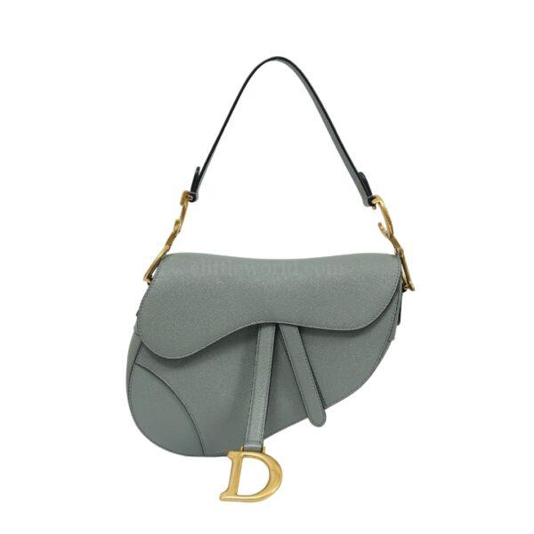【二手】DIOR SADDLE M CALFS 馬鞍袋 E19672