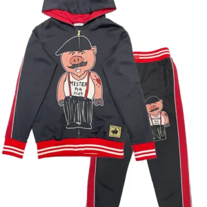 【二手】DOLCE & GABBANA KIDS 童裝圖案印花運動套裝 10Y